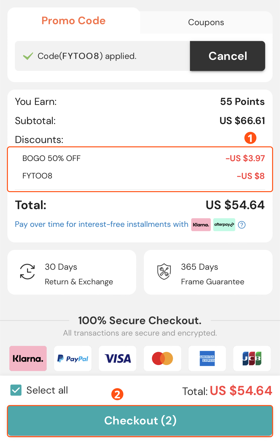 How to use Code/Coupon?